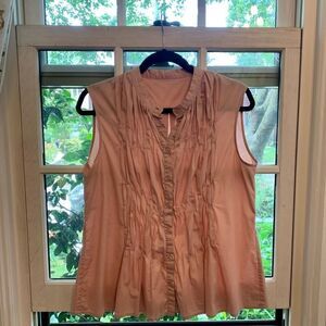 Pink buttoned blouse from Aeffe